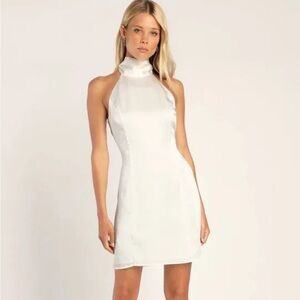 White Fitted Dress